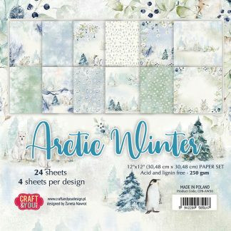 Craft & You Design: Arctic Winter 12x12 - paperikokoelma