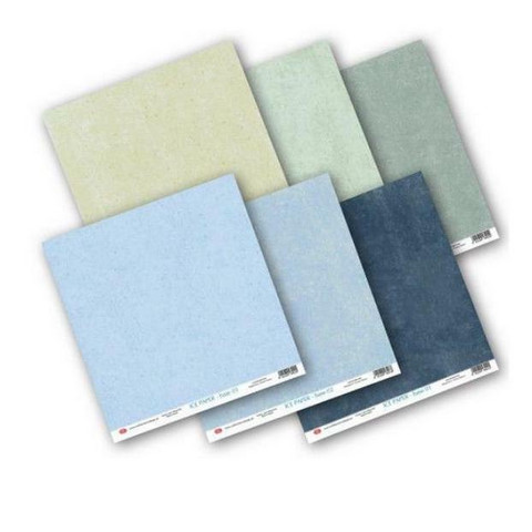 Craft & You Design: Ice Paper Base  12x12 - paperikokoelma