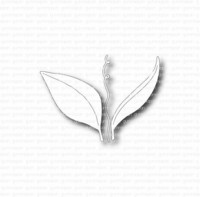 Gummiapan: Small Bouquet Leaves  - stanssisetti