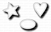 Gummiapan: Mini Shapes - stanssisetti