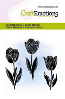 Craft Emotions: Tulips - kirkas leimasinsetti