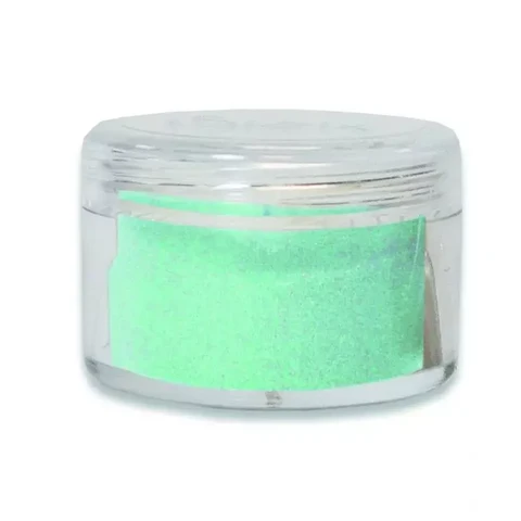 Sizzix Embossing Powder:  Mint Julep - kimaltava kohojauhe
