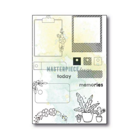 Masterpiece: Floral Labels A6  -  leimasinsetti