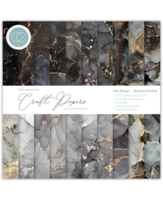 CC Essential Craft Papers 6 x 6 :  Ink Drops - Monochrome