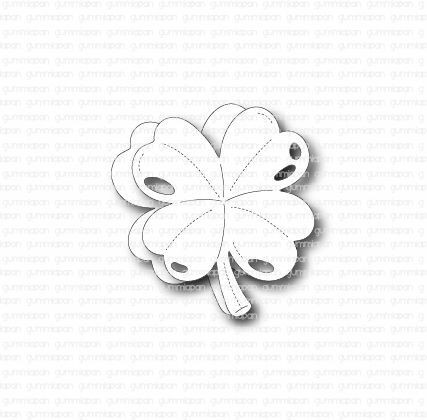 Gummiapan: Four Leaf Clover -  stanssisetti