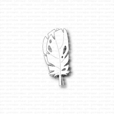 Gummiapan: Feather -  stanssisetti