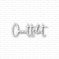 Gummiapan: Onnittelut  - stanssi
