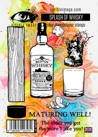 Visible Image: Splash of Whisky A6 -leimasinsetti