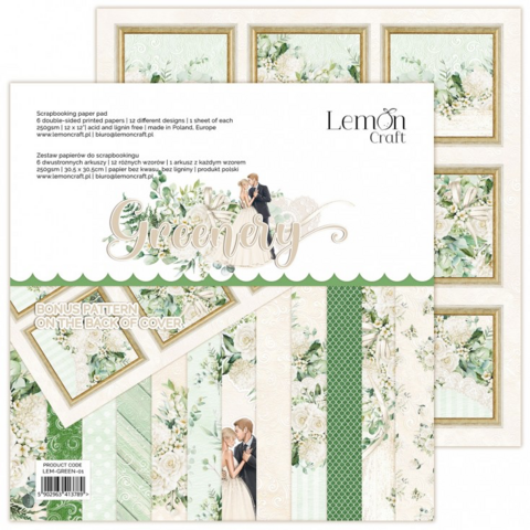 Lemoncraft: Greenery 12x12 - Paperikokoelma