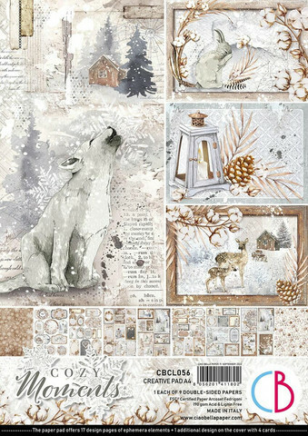 Ciao Bella: Creative Pad A4 - Cozy Moments