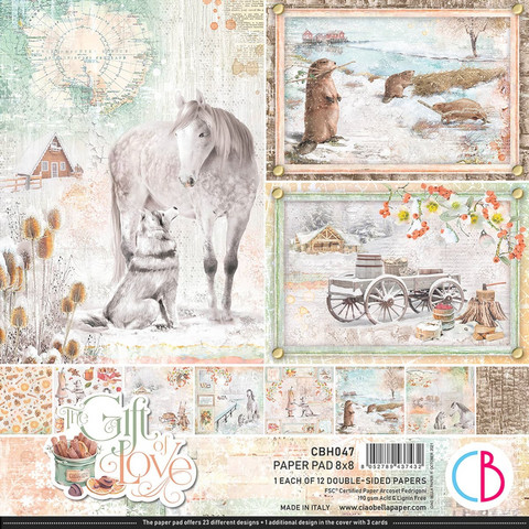 Ciao Bella: Paper Pad 8x8 - The Gift of Love