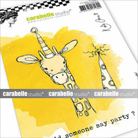 Carabelle Studio: Party Giraffe by Kate Crane