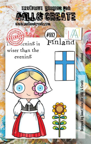 Aall & Create: Finland #882  -leimasinsetti