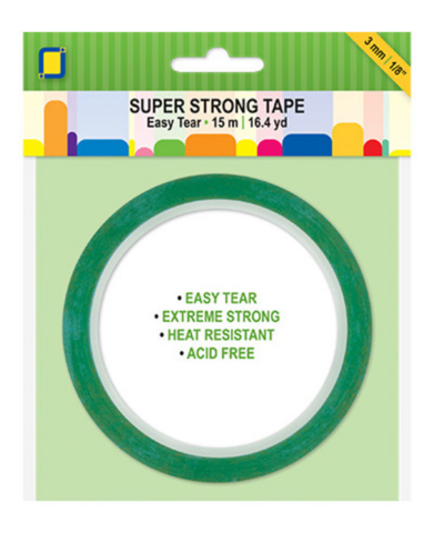 JEJE: Super Strong Tape Easy Tear 3mm/15 m