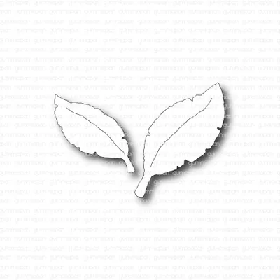 Gummiapan: Old Leaves   - stanssisetti