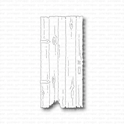 Gummiapan:  Worn Door   - stanssi