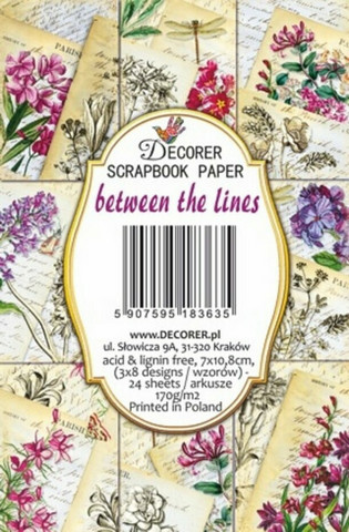 Decorer: Between the Lines  - minipaperisetti