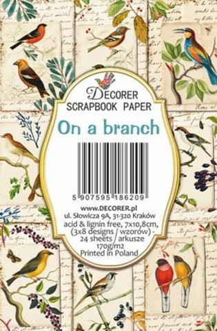 Decorer: On a Branch  - minipaperisetti
