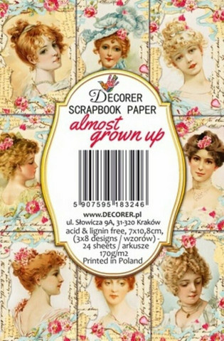 Decorer: Almost Grown Up  - minipaperisetti