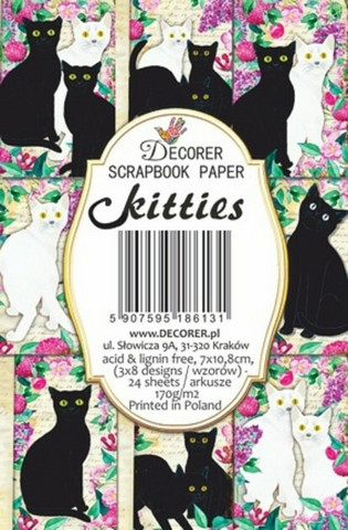 Decorer: Kitties - minipaperisetti