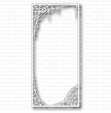 Gummiapan:  GA Slimline Spiderweb -stanssi