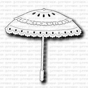 Gummiapan: Romantic Parasol - stanssi
