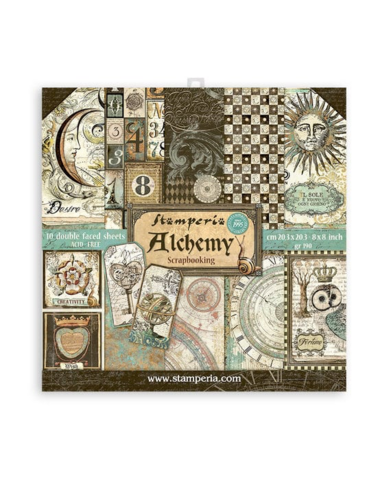 Stamperia: Alchemy 8x8 - paperikokoelma
