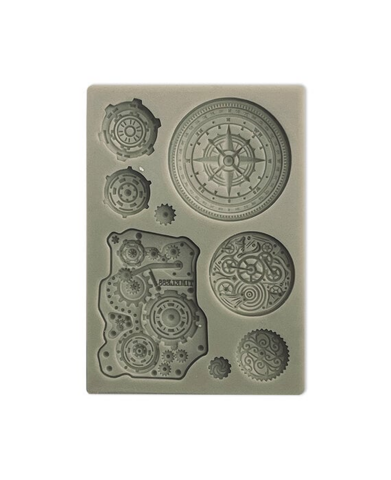 Stamperia Silicon Mould A6: Around the World Mechanisms