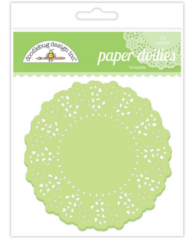Doodlebug Design Doilies : Limeade