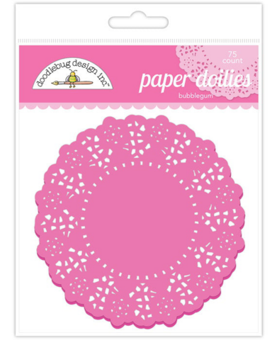 Doodlebug Design Doilies : Bubblegum