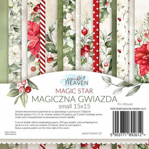 Paper Heaven: Magic Star 6 X 6 - paperikokoelma