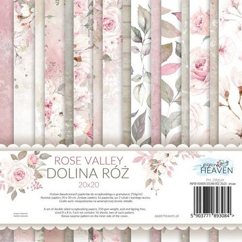 Paper Heaven: Rose Valley  8x8 - paperikokoelma