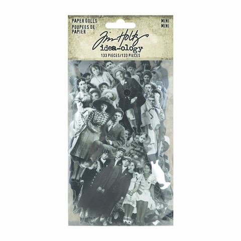 Tim Holtz Idea-ology: Paper Dolls Mini - leikekuvat