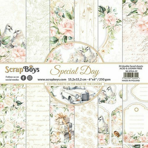 Scrapboys: Special Day  6x6 - paperikokoelma