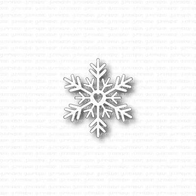 Gummiapan: Hearty Snowflake  - stanssi