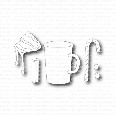 Gummiapan: Hot Chocolate  - stanssisetti