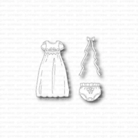 Gummiapan: Christening Clothes  - stanssisetti