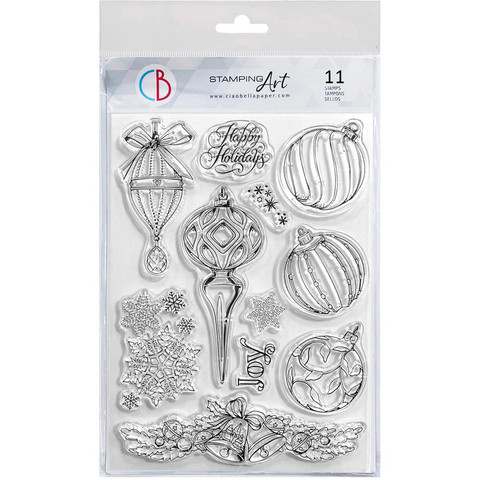 Ciao Bella : Precious Christmas Decorations A5 - leimasinsetti