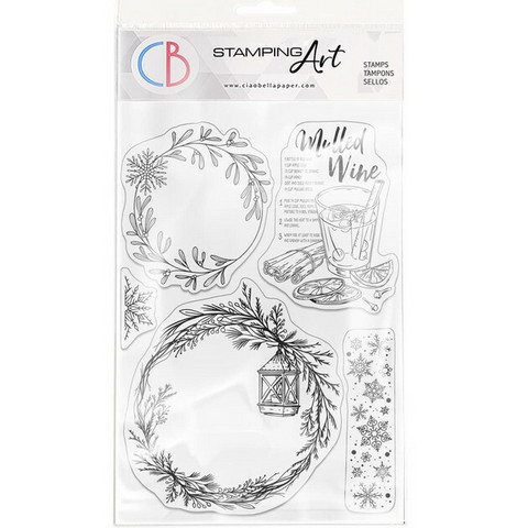 Ciao Bella : Wreaths & Mulled Wine A5 - leimasinsetti