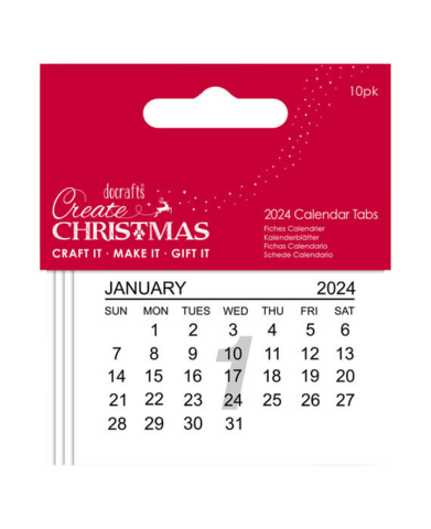 Calendar Tabs 2024 - kalenteripakkaus