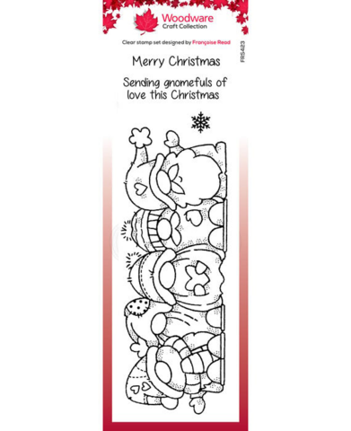 Woodware: Christmas Gang  - kirkas leimasinsetti