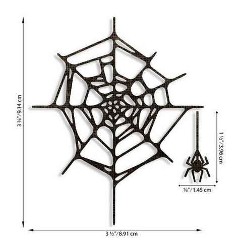Sizzix Thinlits: Spider Web  -stanssisetti