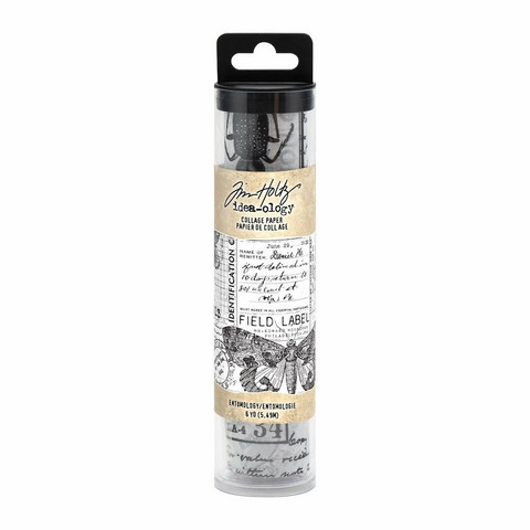 Tim Holtz Collage Paper : Entomology
