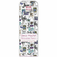 Deco Mache Decoupage Papers: Insect Stamps