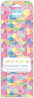 Deco Mache Decoupage Papers: Rainbow Scales