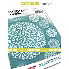 Carabelle Studio Textured Coasters: Vintage Wallpaper #6 by Birgit Koopsen