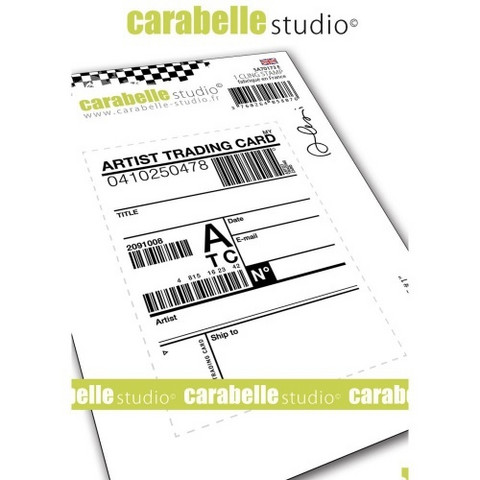 Carabelle Studio: ATC #1 in English - leimasin