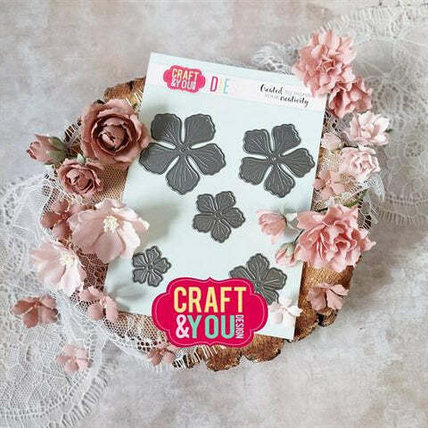 Craft & You: Magda’s Flower 1  -stanssisetti