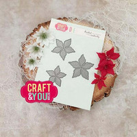 Craft & You: Magda’s Small Poinsettia - stanssisetti