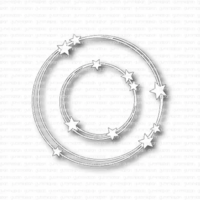 Gummiapan: Stardust Circles - stanssisetti